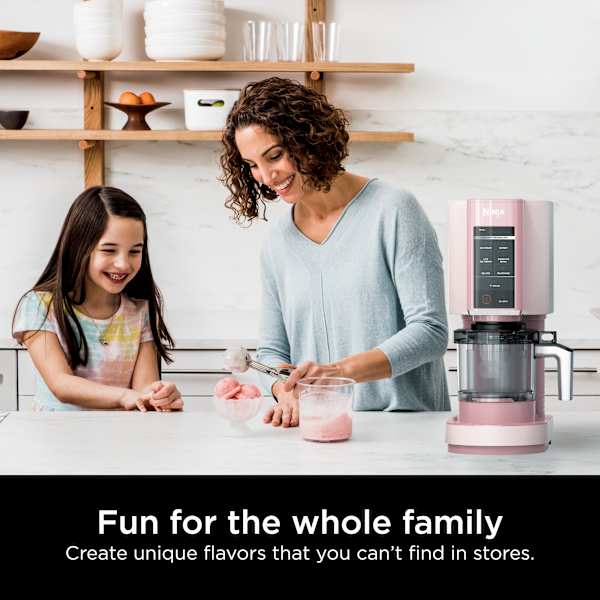 Ninja® CREAMi® 7-in-1 Ice Cream Maker (Strawberry)