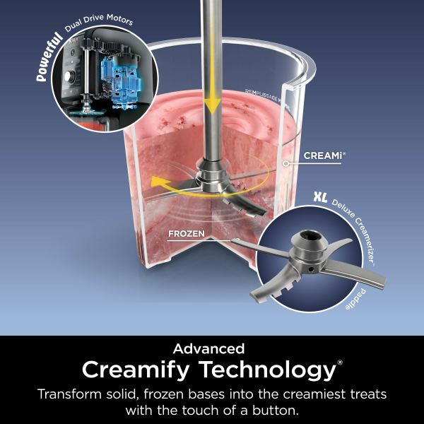 Ninja® CREAMi® XL Deluxe 11-in-1 Ice Cream and Frozen Treat Ninja® CREAMi® XL Deluxe 11-in-1 Ice Cream and Frozen Treat