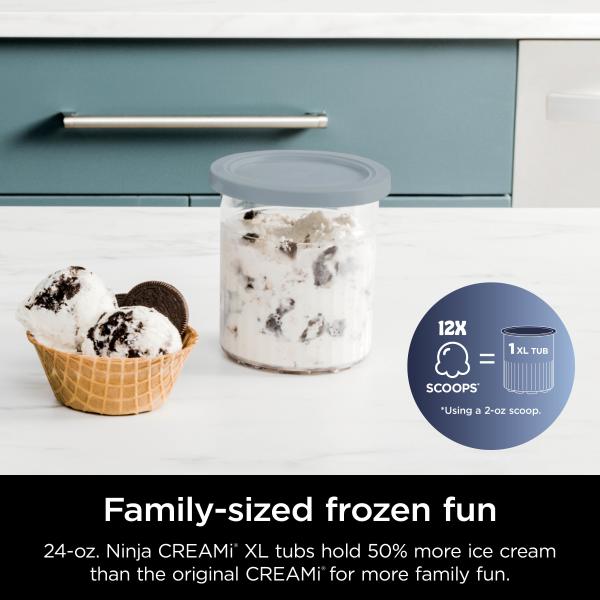 Ninja® CREAMi® XL Deluxe 11-in-1 Ice Cream and Frozen Treat Ninja® CREAMi® XL Deluxe 11-in-1 Ice Cream and Frozen Treat