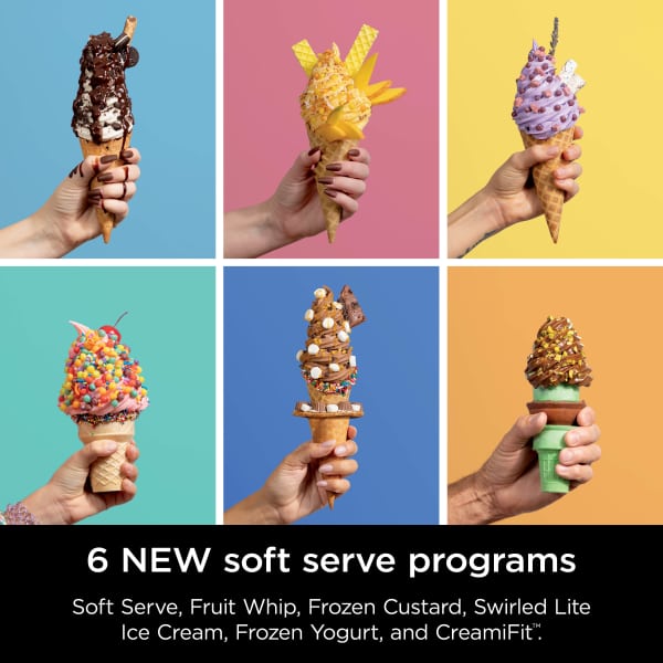 Ninja® Soft Serve Ice Cream Froyo & Frozen Dessert Machine by CREAMi®