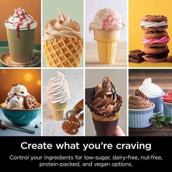 Ninja Swirl™ by CREAMi® Soft Serve & Ice Cream Machine Ice Ninja Swirl™ by CREAMi® Soft Serve & Ice Cream Machine Ice