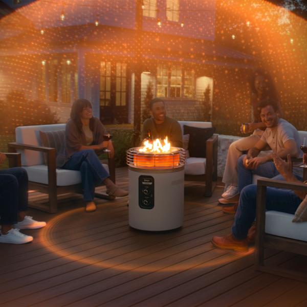 Ninja™ Fireside360™ Outdoor Propane Heater & Smokeless Fire