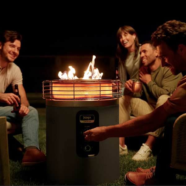 Ninja™ Fireside360™ Outdoor Propane Heater & Smokeless Fire