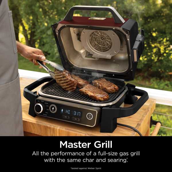Ninja Woodfire™ Outdoor Grill (Red)
