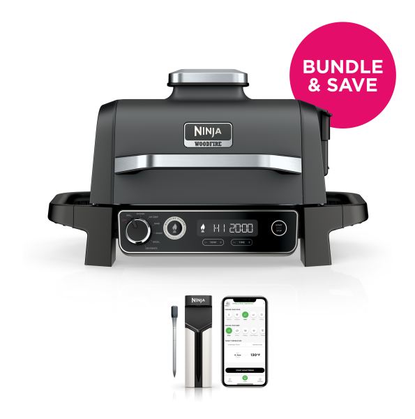 Ninja Woodfire™ Outdoor Grill & Smoker with Wireless Thermometer