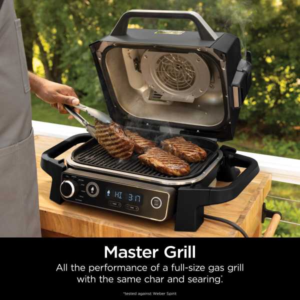 Ninja Woodfire™ Outdoor Grill & Smoker with Wireless Thermometer