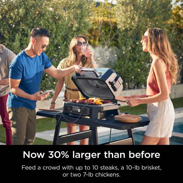 Ninja Woodfire Pro Connect™ Premium XL Outdoor Grill