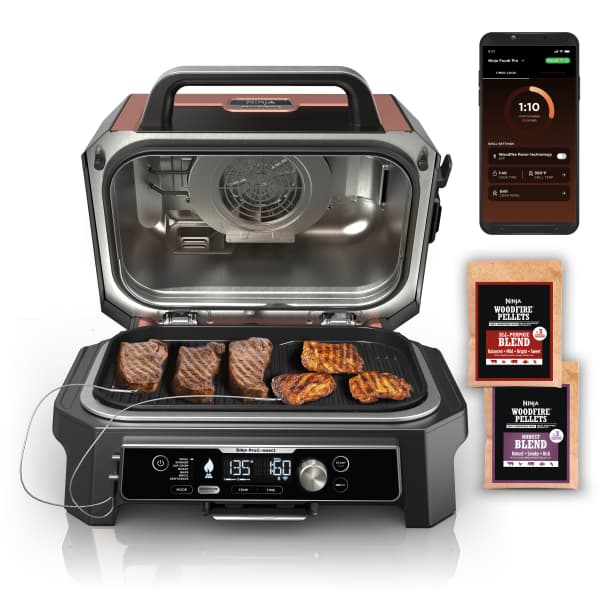 Ninja Woodfire Pro Connect™ Premium XL Outdoor Grill & Smoker
