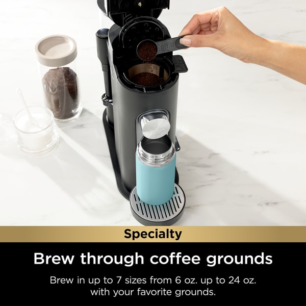 Ninja® PB051 Single-Serve Pods & Grounds Specialty Coffee Maker Coffee & Tea Makers - Ninja