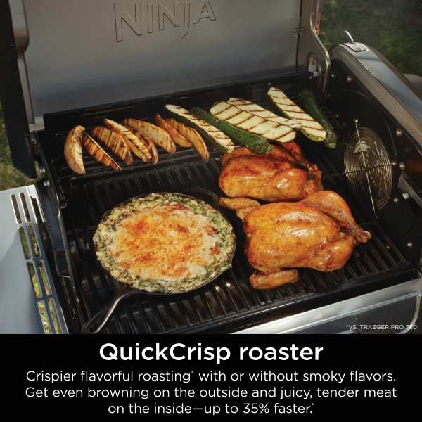 Ninja™ FlexFlame™ Propane Grill & Outdoor Cooking Essentials