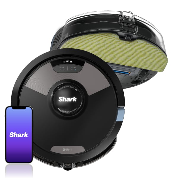 Shark® AI Ultra 2-in-1 Robot, Black/Mocha (RV2620WDCA)