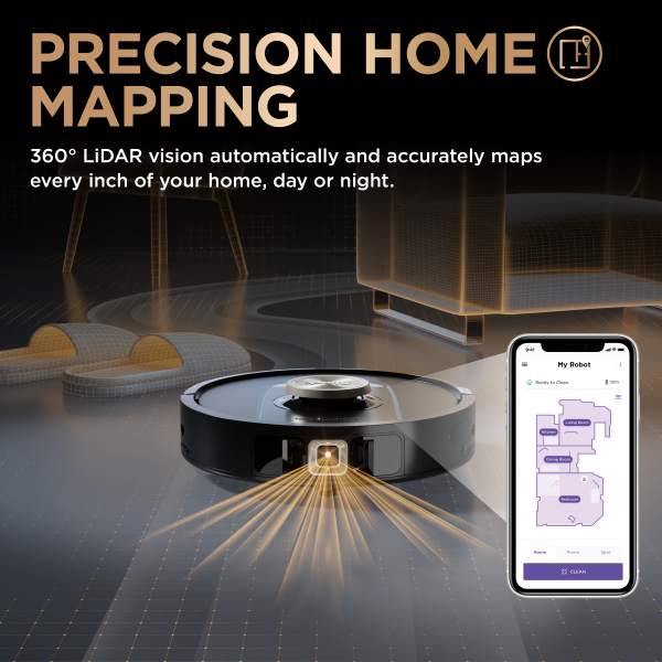 Shark PowerDetect™ 2in1 Robot Vacuum and Mop with NeverTouch™ Pro Base NEW PowerDetect™ Robot