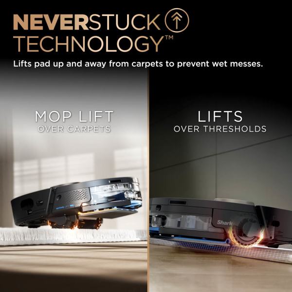 Shark PowerDetect™ 2-in-1 Robot Vacuum and Mop with Shark PowerDetect™ 2-in-1 Robot Vacuum and Mop with