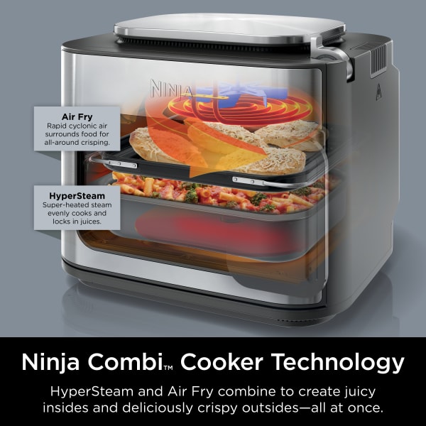 Ninja Combi™ All-in-One Multicooker, Oven, and Air Fryer Bundle 