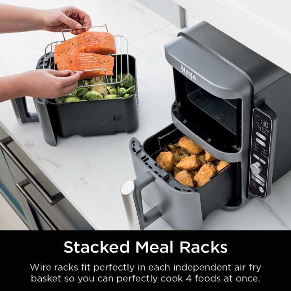 Ninja® DoubleStack™ XL 2 Basket Multi Rack Air Fryer Air Fryers 