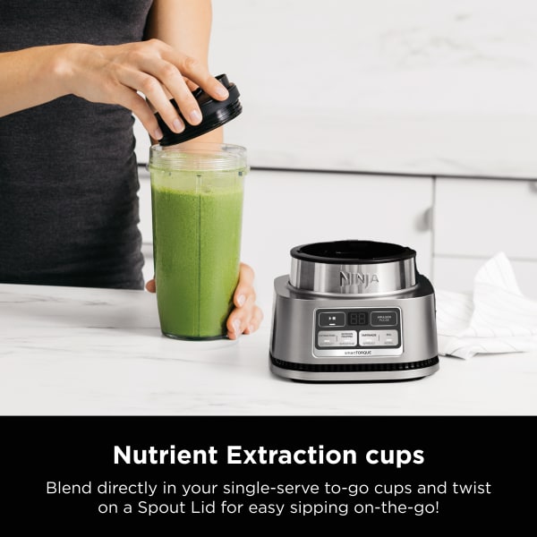 Ninja Foodi Smoothie Bowl Maker and Nutrient Extractor 1200WP 4 Auto iQ Blenders Kitchen Systems Ninja