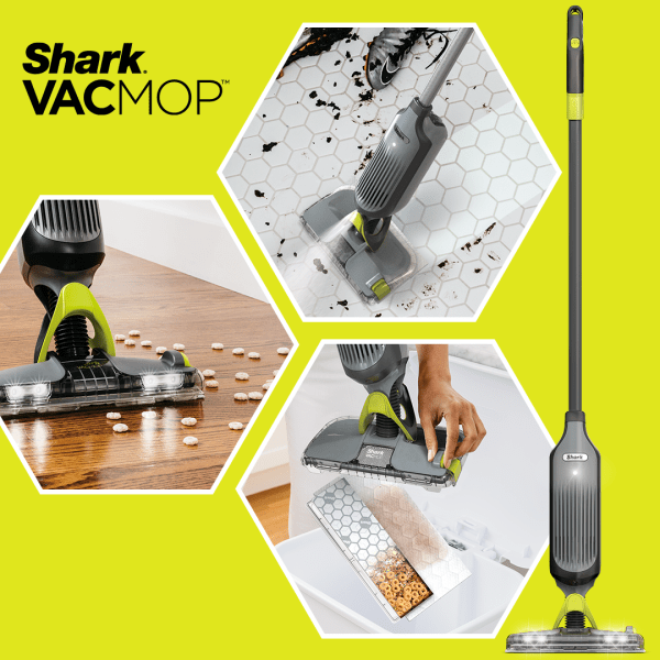 Shark VACMOP Pro Cordless Hard Floor Vacuum Spray Mop with