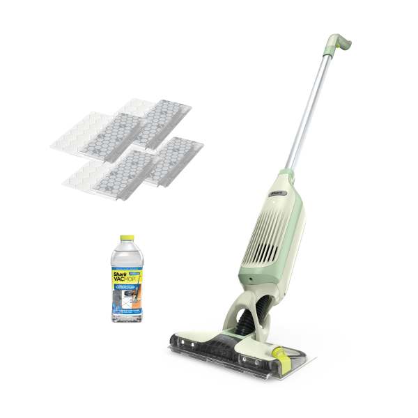 Shark VACMOP™ Pro Cordless Hard Floor Vacuum Mop with Disposable VACMOP™ Pad (Green)