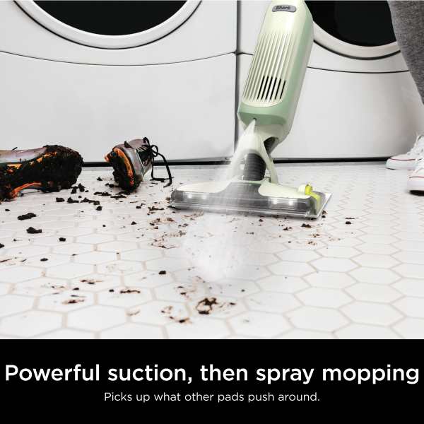 Shark VACMOP™ Pro Cordless Hard Floor Vacuum Mop with Disposable VACMOP™ Pad (Green)
