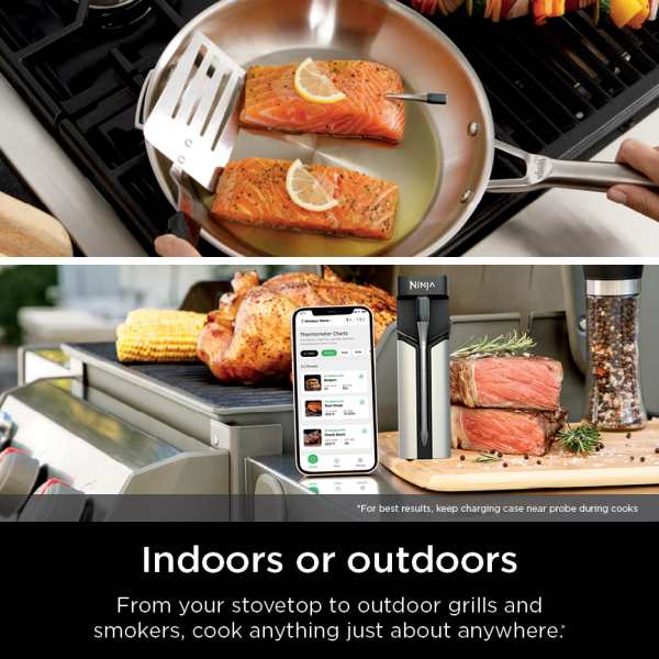 Ninja ProChef™ Wireless Thermometer Kitchen Tools & Gadgets - Ninja