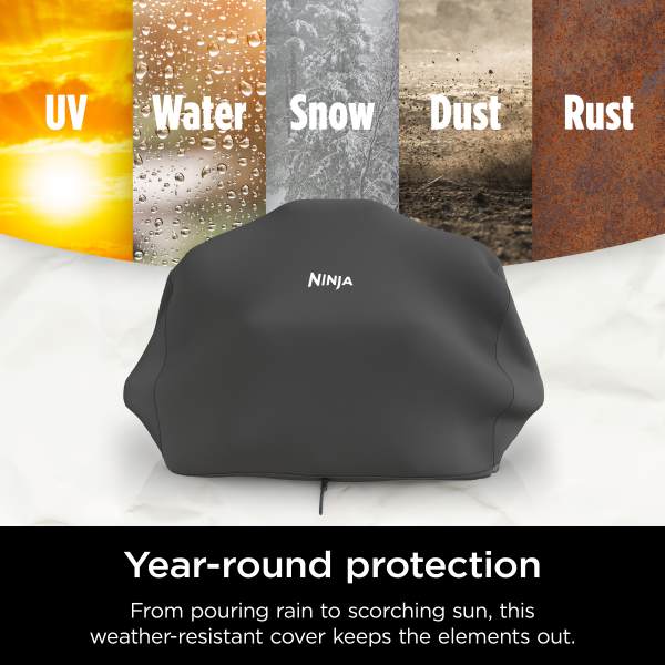 CopriGriglia Impermeabile Per Ninja Woodfire OG701EU - Tessuto Oxford 420D Con Cinghie - Foto 7