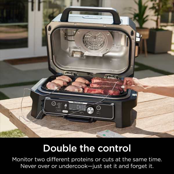 Ninja Woodfire™ XL Smart Thermometer Outdoor Grills Ninja