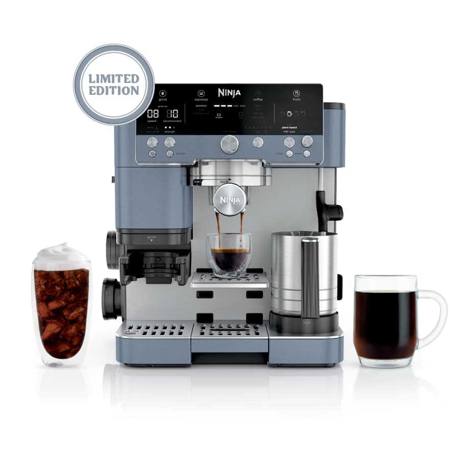 Ninja Luxe™ Café Premier Series Espresso Machine Drip Coffee Maker & Cold Brew Machine (Trace Blue)