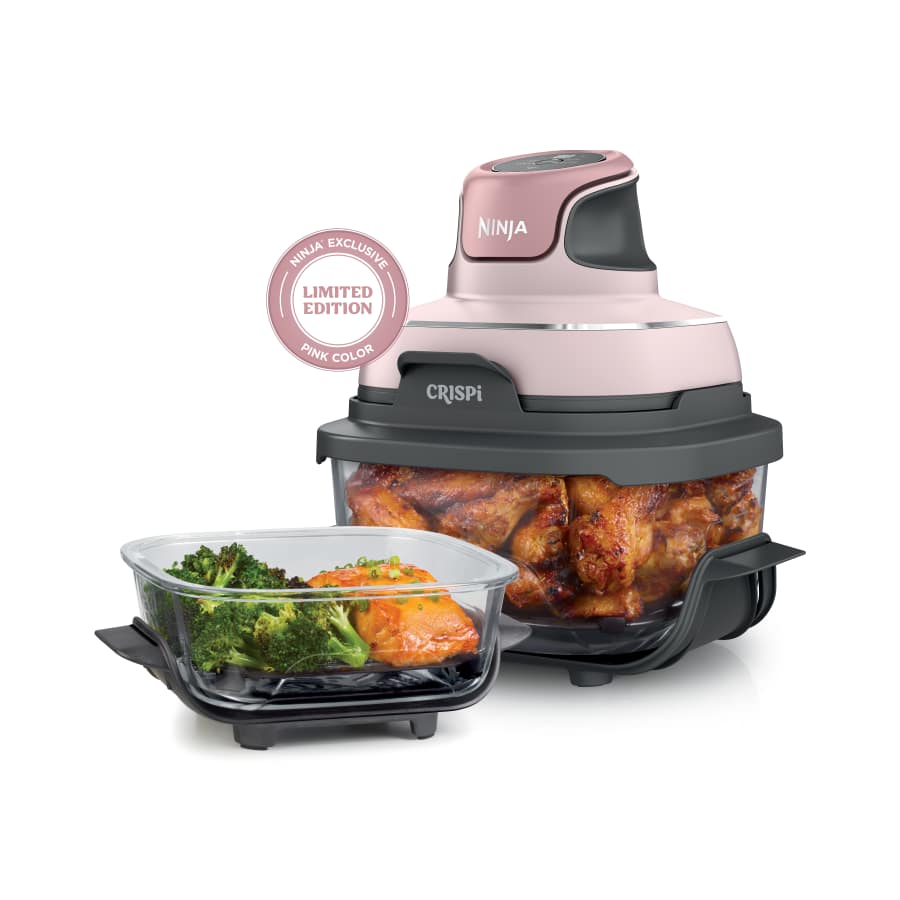 Ninja Crispi™ 4-in-1 Portable Glass Air Fryer Cooking System Pink