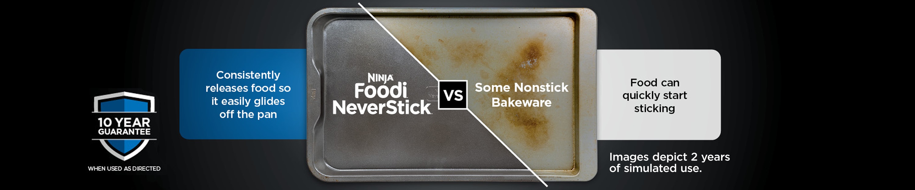 Ninja™ Foodi™ NeverStick™ Premium 11” x 17” Baking Sheet B30017 