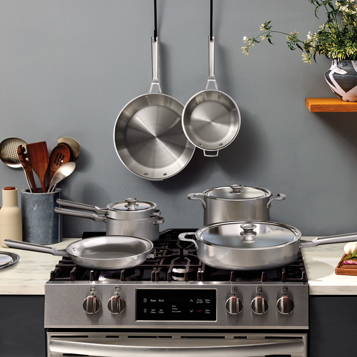 EverClad Heavy Duty Stainless Steel Cookware