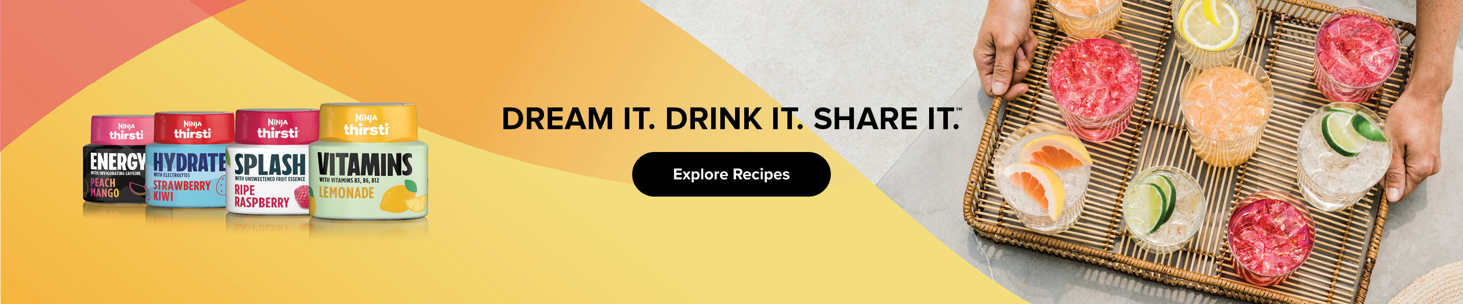 Ninja Drink System  Meet the Ninja Thirsti™ Flavor Lines – Ninja