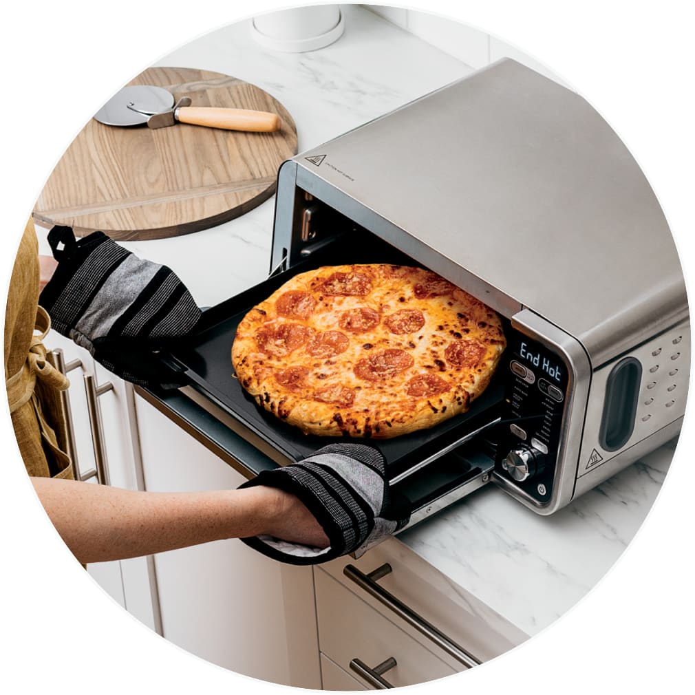 Ninja Dct400 10-in-1 Double Oven with Flex Door, Flavor Seal & Smart Finish, Rapid Top Oven, Convection and Air Fry Bottom Oven, Bake, Roast, Toast