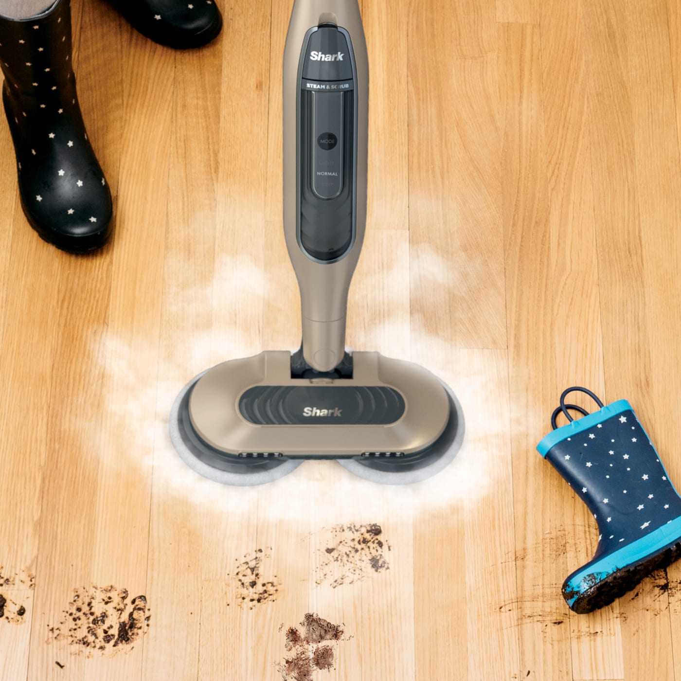 Steam scrubbing