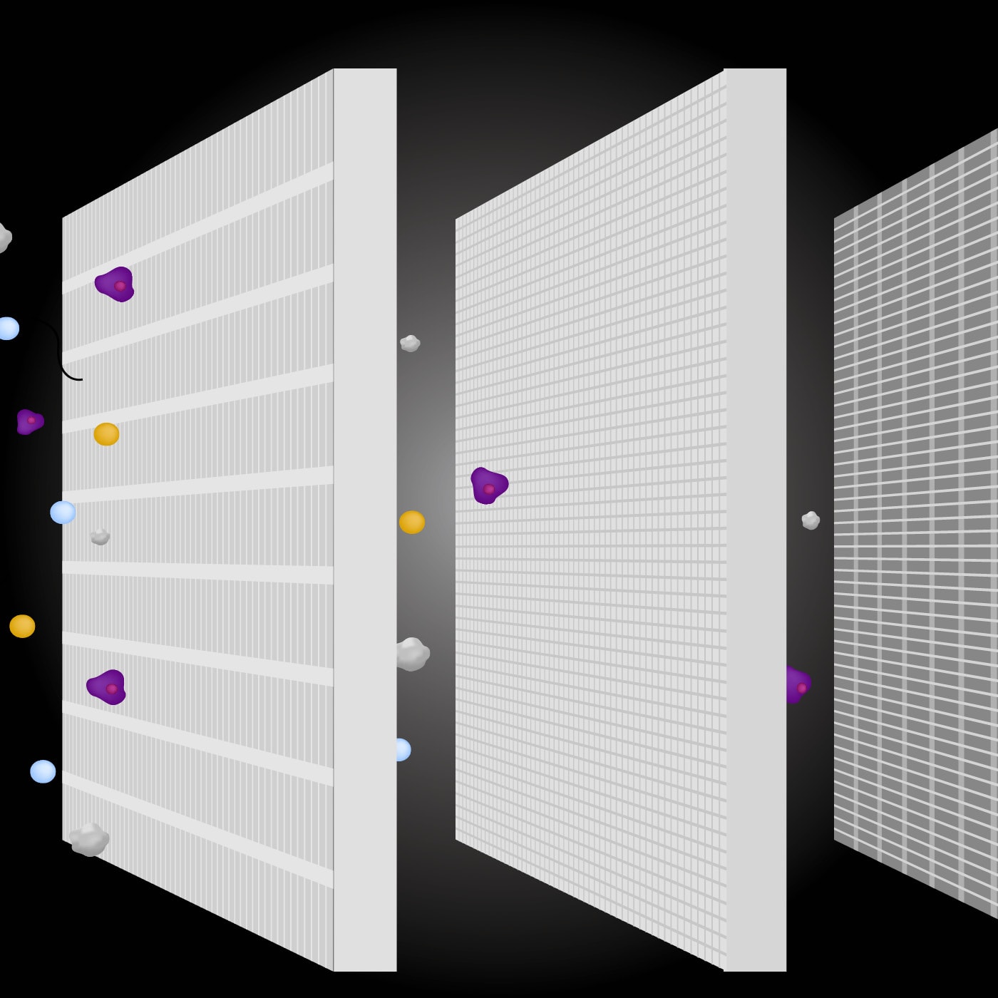 Pre- and post-motor filters