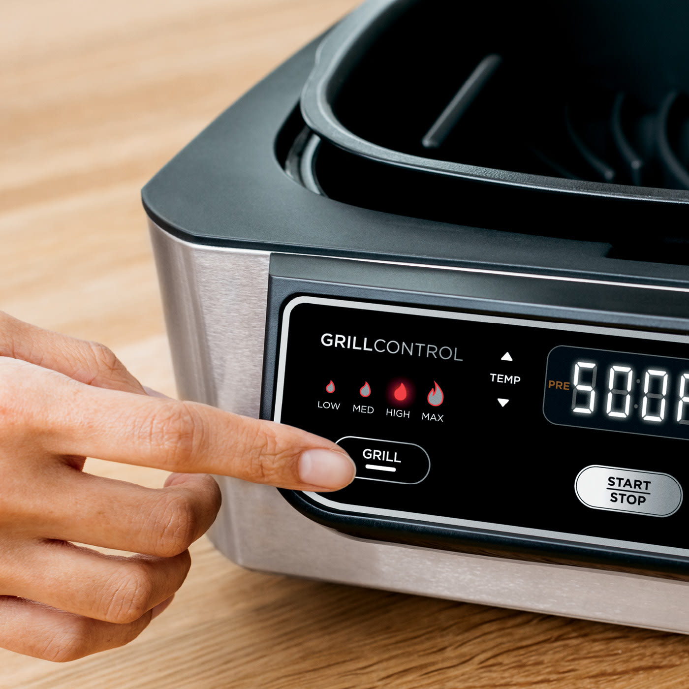 Ninja AG301 Foodi 5in1 Indoor Grill With 4Quart Air Fryer