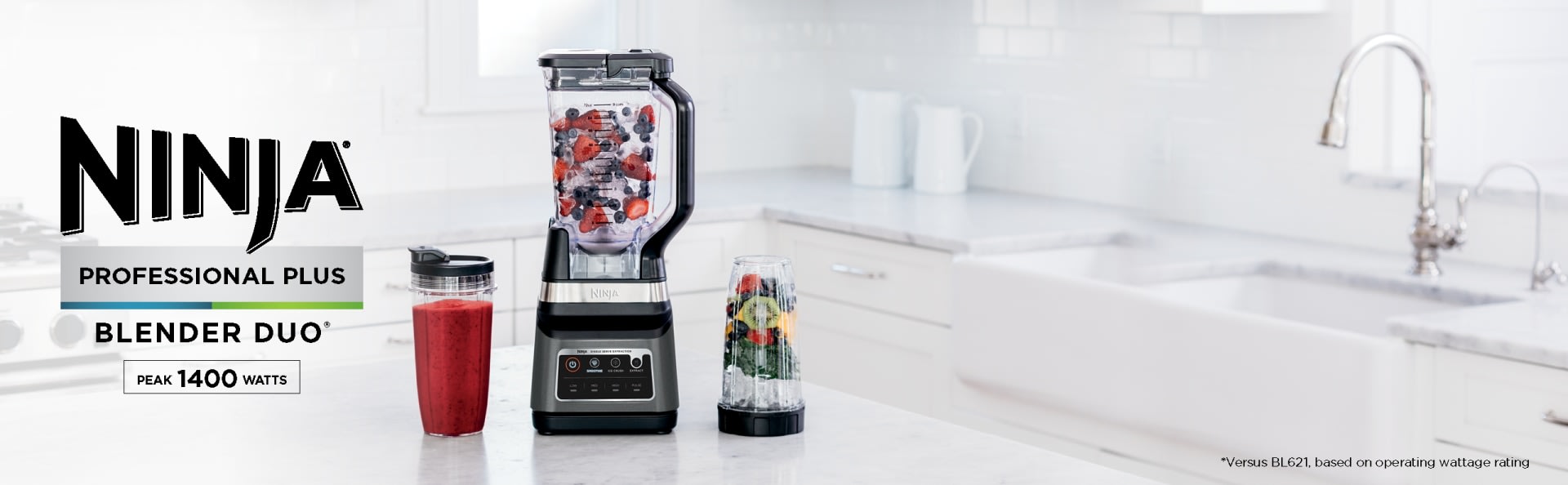Meet the Ninja® Professional Plus Blender DUO® with Auto-iQ®