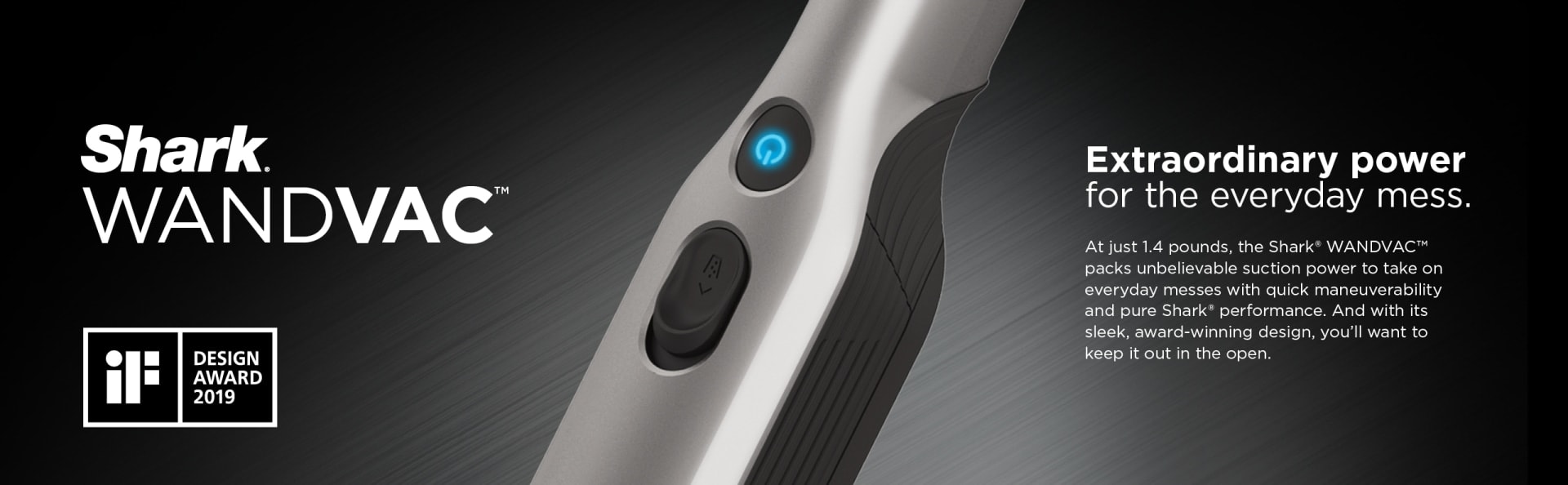 Shark WANDVAC™ Cordless Handheld Vacuum.