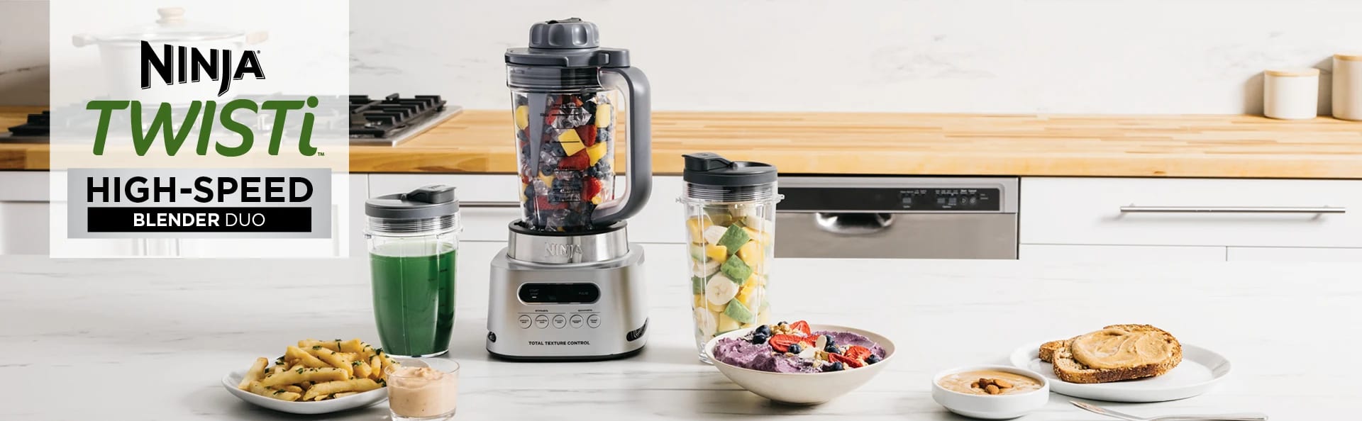 Ninja® TWISTi™, High-Speed Blender Duo
