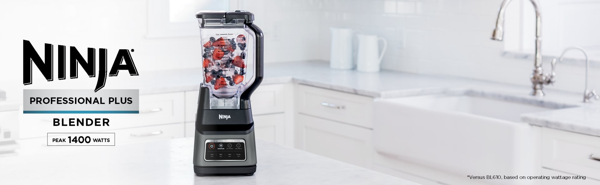 Presenting the Ninja® Professional Plus Blender