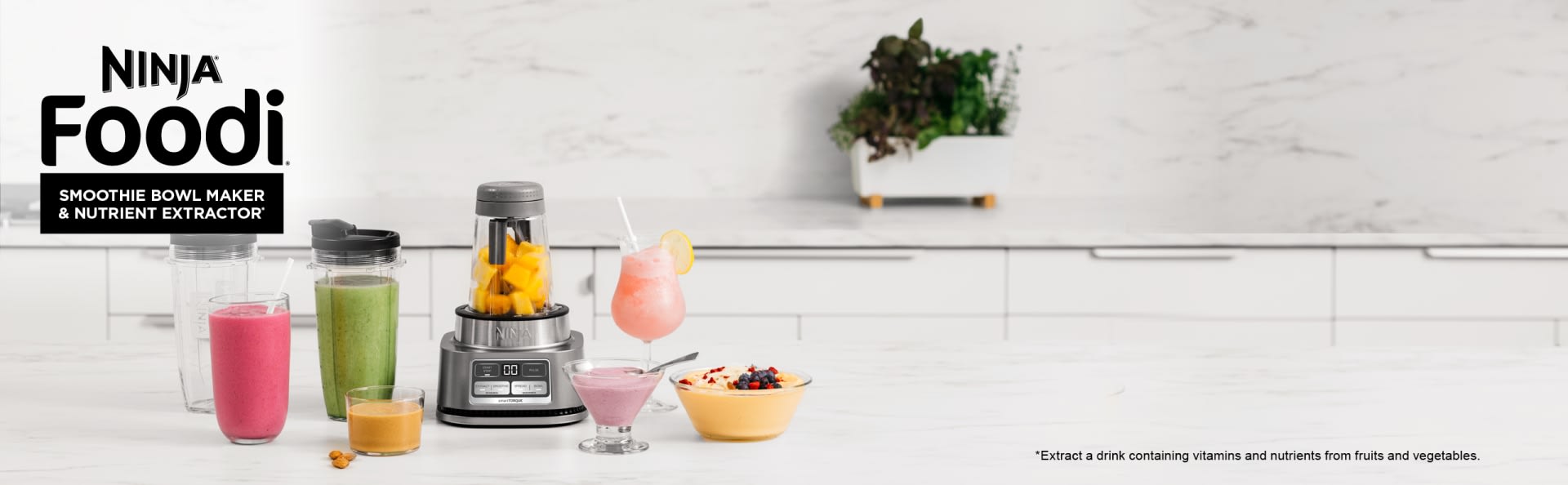 Introducing the Ninja® Foodi® Smoothie Bowl Maker and Nutrient Extractor*