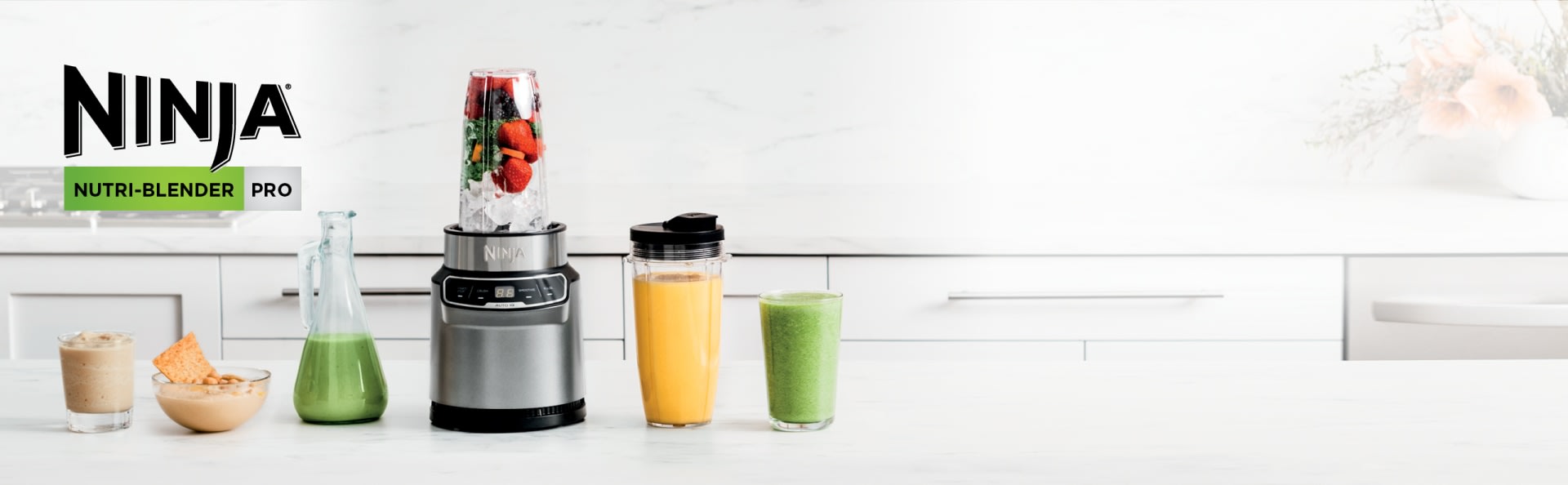 Meet the Ninja® Nutri-Blender Pro
