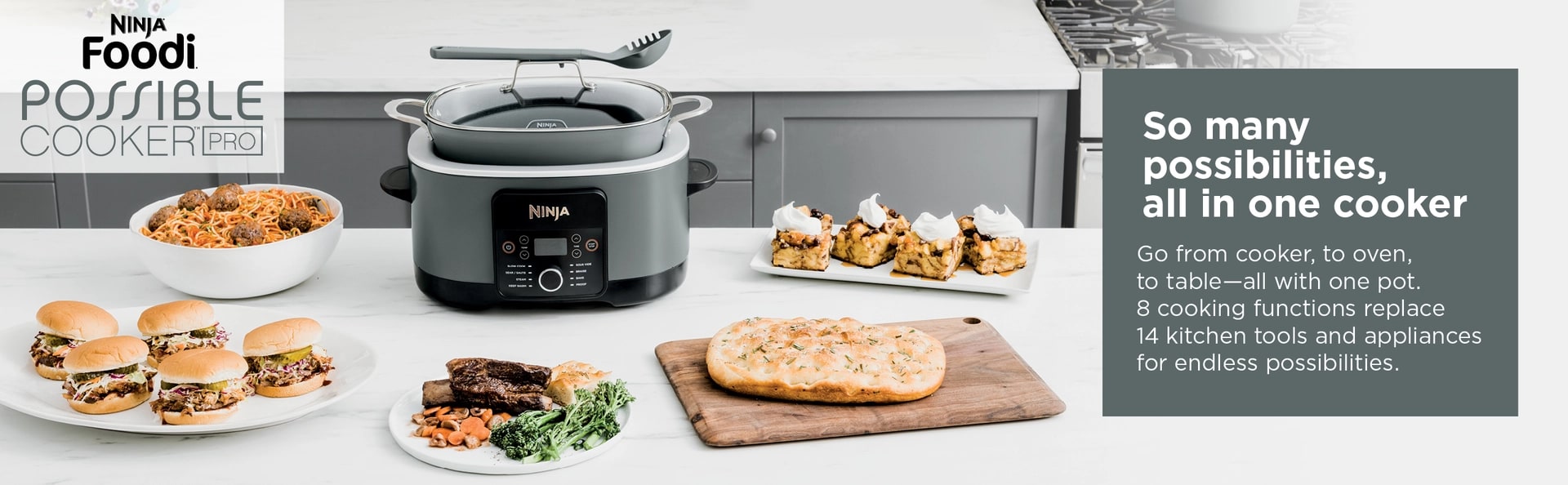 Meet the Ninja® Foodi® PossibleCooker™ PRO