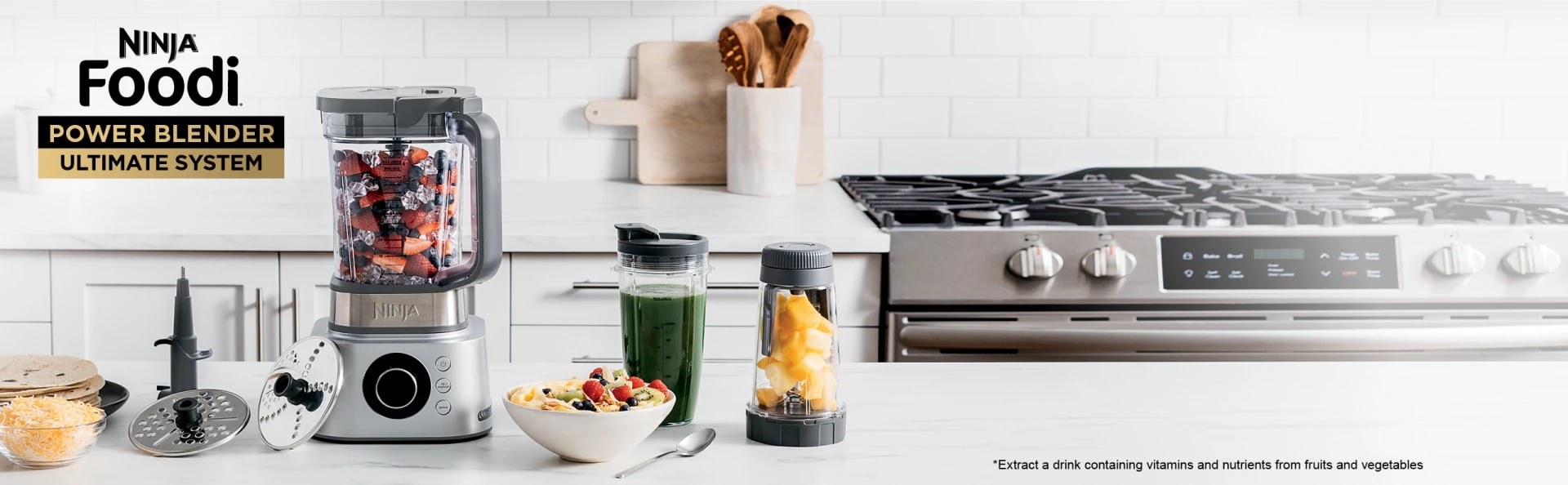 Meet the Ninja® Foodi® Power Blender Ultimate System
