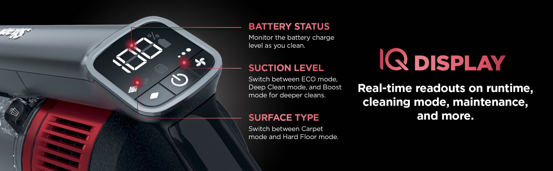 Real-time readouts with IQ display.