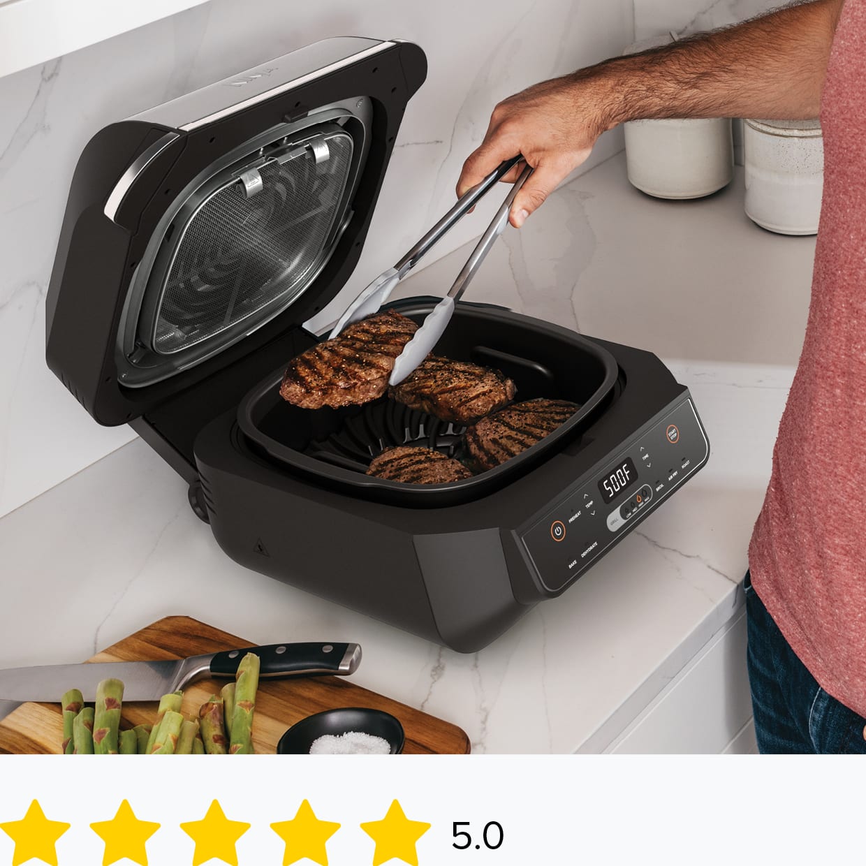 Ninja® Foodi® 6-in-1 Indoor Grill & Air Fryer