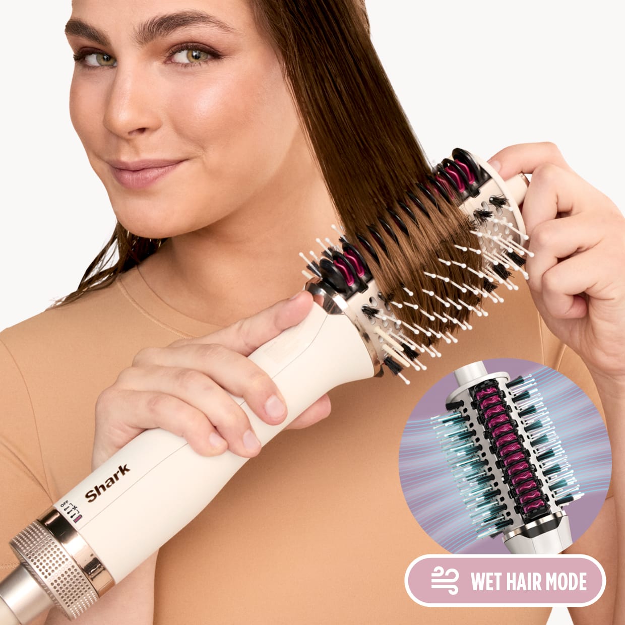 Shark SmoothStyle Heated Comb & Blow Dryer Brush | HT202