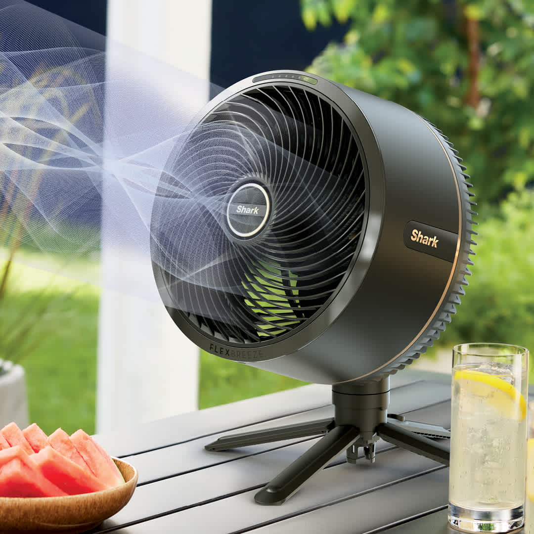 Shark FlexBreeze™ Indoor & Outdoor Pedestal & Table Fan With Cover