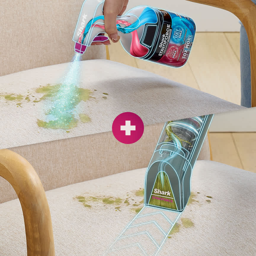 Shark® StainForce™ Handheld Spot & Stain Cleaner with Storage Caddy & Crevice Tool