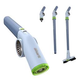 Shark BlastBoss All-in-One Cordless Air Blasting System With BlastBroom - Sky AB2111UKBL product photo Side New M