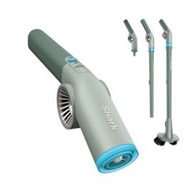 Shark BlastBoss All-in-One Cordless Air Blasting System With BlastBroom - Sage AB2111UKGN product photo Side New M